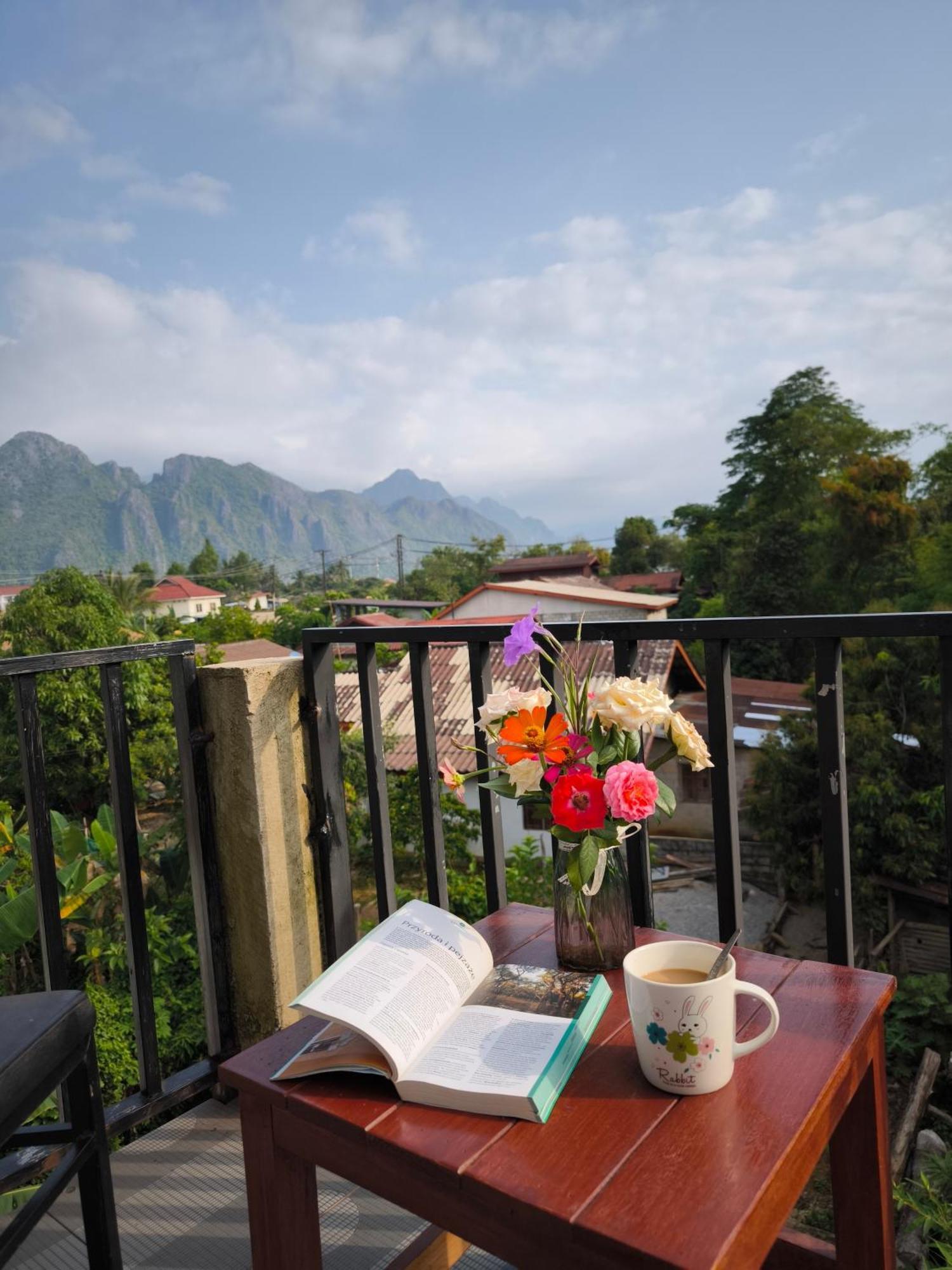 Vang Vieng Champa Hotel ภายนอก รูปภาพ